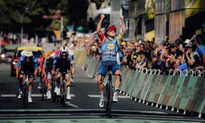 Mads Pedersen se llevó la etapa 4 del Tour de Francia 2026. Foto: Tour de Francia