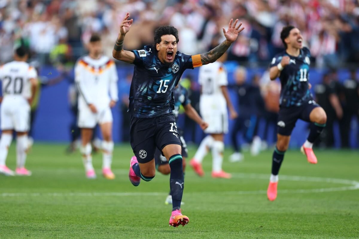 Paraguay selló su clasificación a octavos de final tras vencer a Alemania en penales. Foto FIFA
