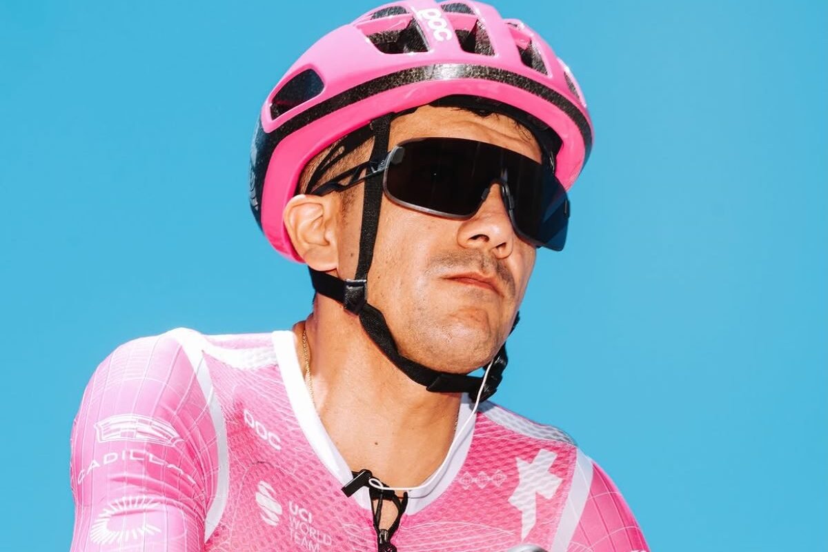 Richard Carapaz en la etapa 4 del Tour de Francia. Foto Tour de Francia