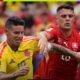 James Rodríguez en el partido de Colombia ante Suiza. Foto: FIFA