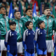 La Selección de México entonando el Himno Nacional. Foto: México