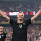 Erling Haaland disputando su primer partido de Mundial con la Selección de Noruega. Foto: FIFA