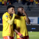Luis Arroyo celebrando el gol marcado frente a Guayaquil City. Foto: API