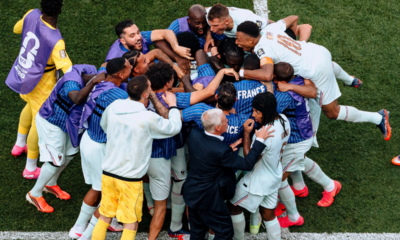 Francia celebrando su clasificación a semis del Mundial 2026. Foto: Francia