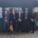 La Federación Ecuatoriana de Fútbol en el Congreso de la FIFA. Foto: FEF