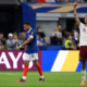 Kylian Mbappé lamentando en cancha mientras que Rodri celebra la clasificación. Foto: FIFA