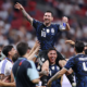 Argentina celebrando la clasificación a la final. Foto: Argentina