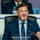 Alejandro Domínguez siendo reelegido como presidente de la Conmebol en 2025. Foto: Conmebol