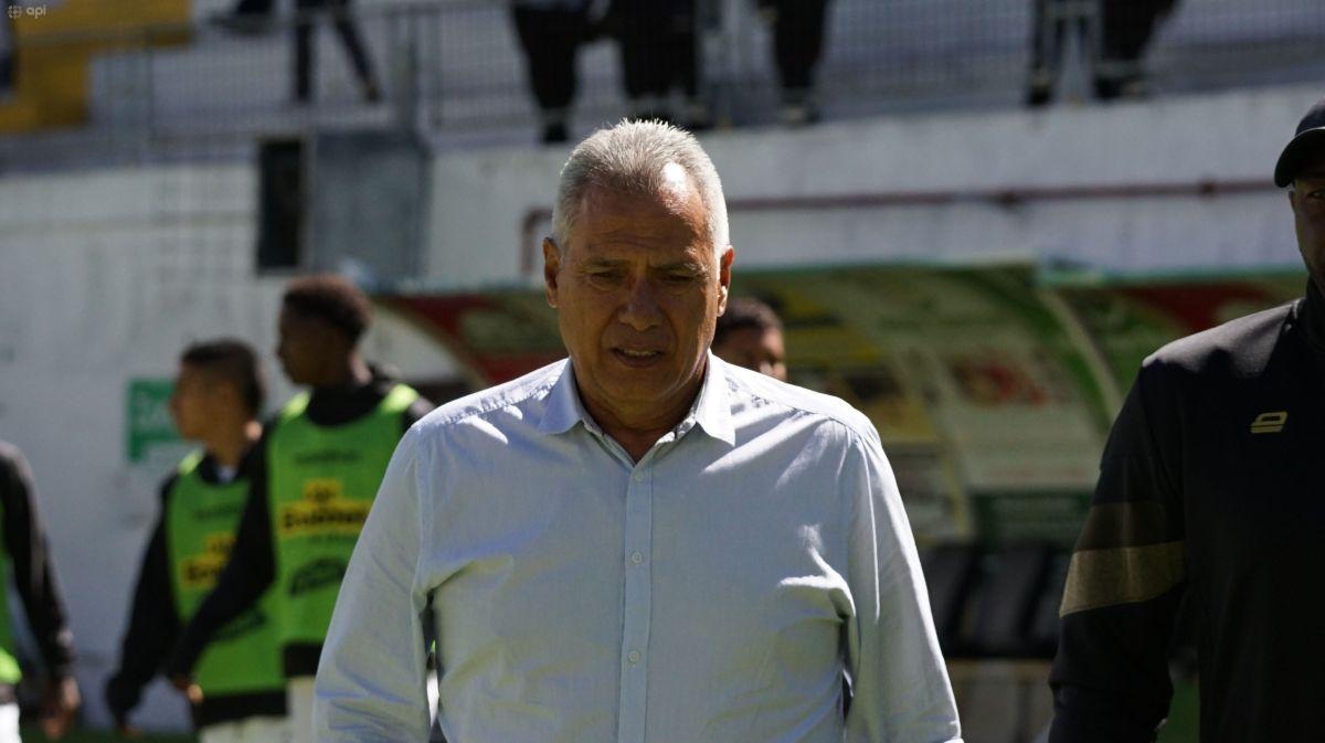 Hernán Torres en la derrota frente a Mushuc Runa. Foto: API