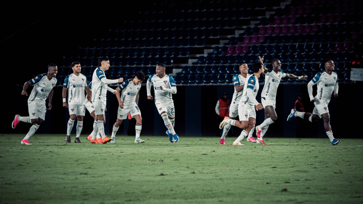 Liga de Quito clasificando a octavos de final de la Copa Ecuador. Foto: Redes Sociales LDU
