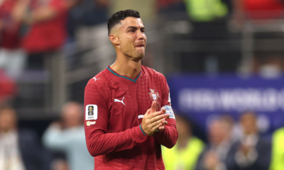CR7 despidiéndose de su última participación en los mundiales con lagrimas. Foto: FIFA