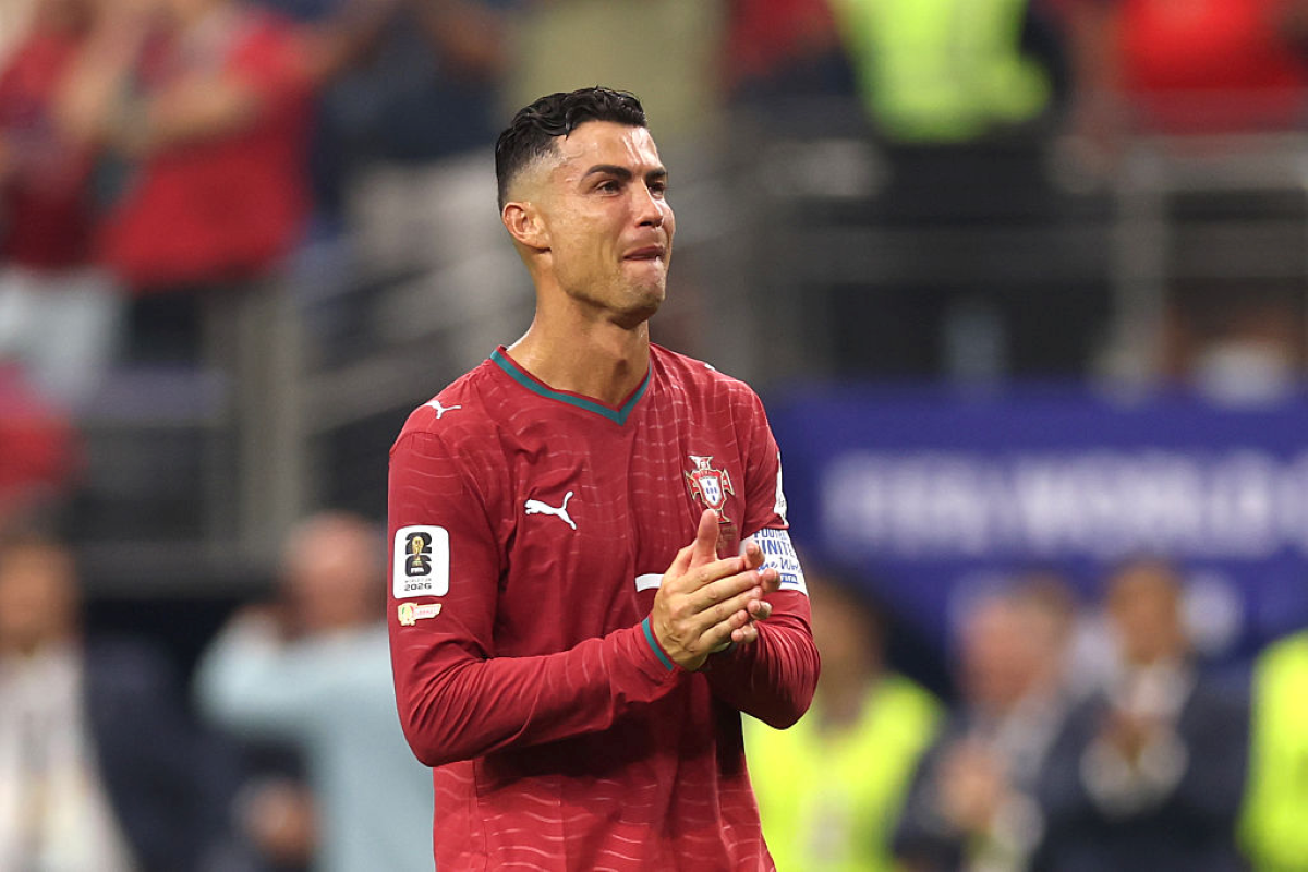 CR7 despidiéndose de su última participación en los mundiales con lagrimas. Foto: FIFA