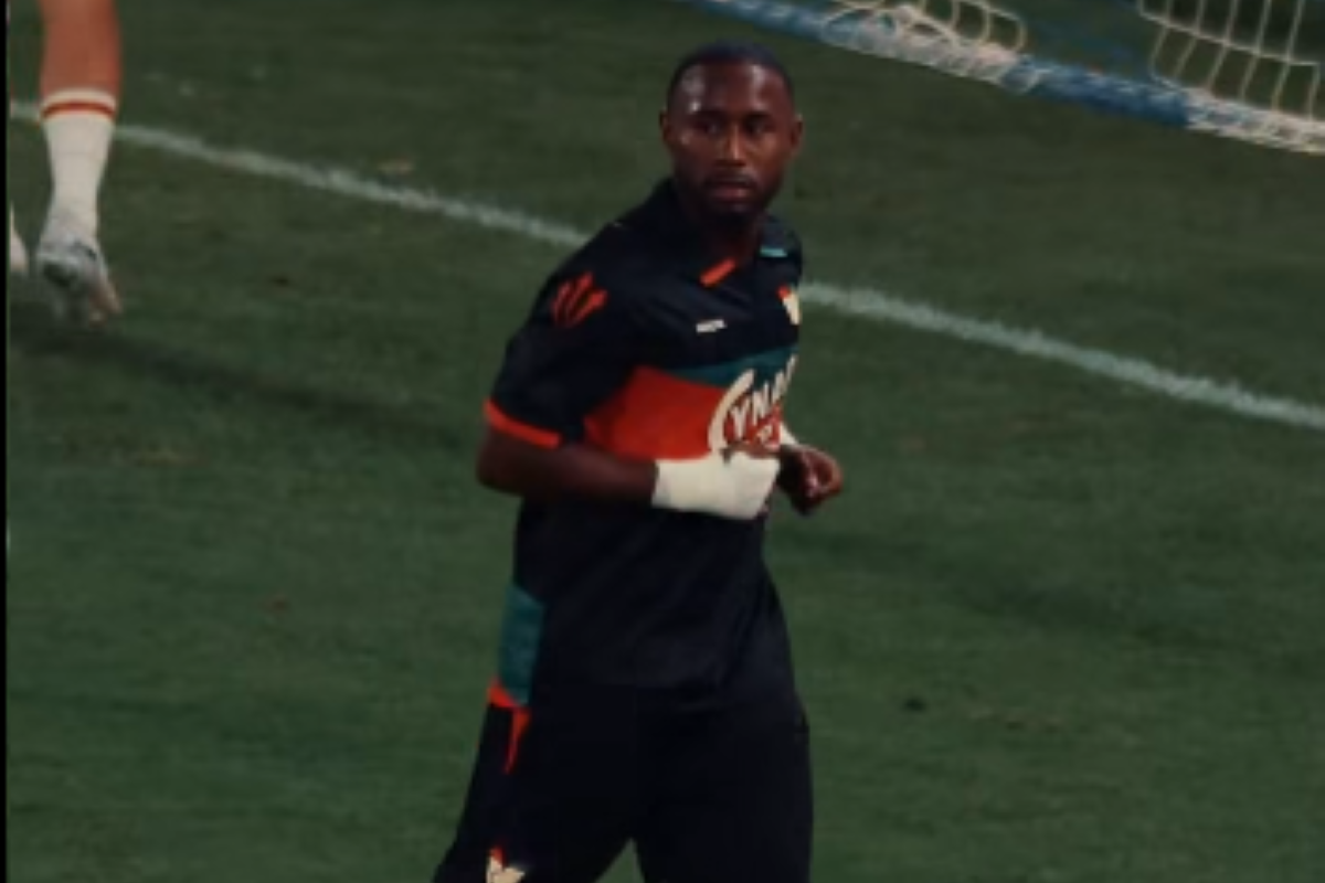 John Yeboah haciendo una gran participación frente a Galatasaray en pretemporada con el Venezia FC. Foto: Captura de pantalla Venezia FC