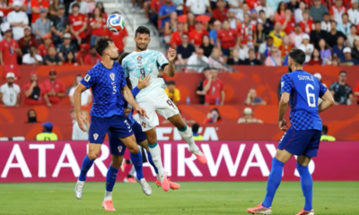 Gonçalo Ramos anotando el gol de la remontada frente a Croacia. Foto: FIFA