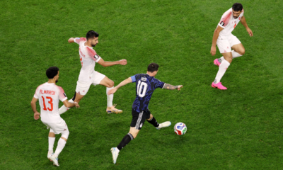 La magia de Lionel Messi frente a Jordania. Foto: Argentina
