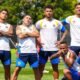 Los jugadores de la Selección de Colombia en un entrenamiento. Foto: Selección de Colombia
