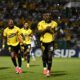 Jhonny Quiñónez celebrando el gol frente a Liga de Portoviejo en Copa Ecuador