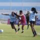 Universidad Católica y Dragonas IDV enfrentándose por la semifinal de la Superliga Femenina 2026