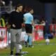 Joaquín Papa, entrenador de IDV, en el partido frente a Deportes Tolima. Foto: API