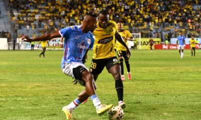 Barcelona en su derrota ante el colista de la LigaPro, Manta, en la fecha 27. Foto API