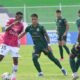 Darwin Guagua (izq.) en un partido de Independiente del Valle contra Orense, en la LigaPro. Foto: API