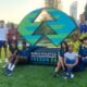 Delegación de atletas ecuatorianos en el Mundial de Atletismo en Oregon. Foto Federación de Atletismo