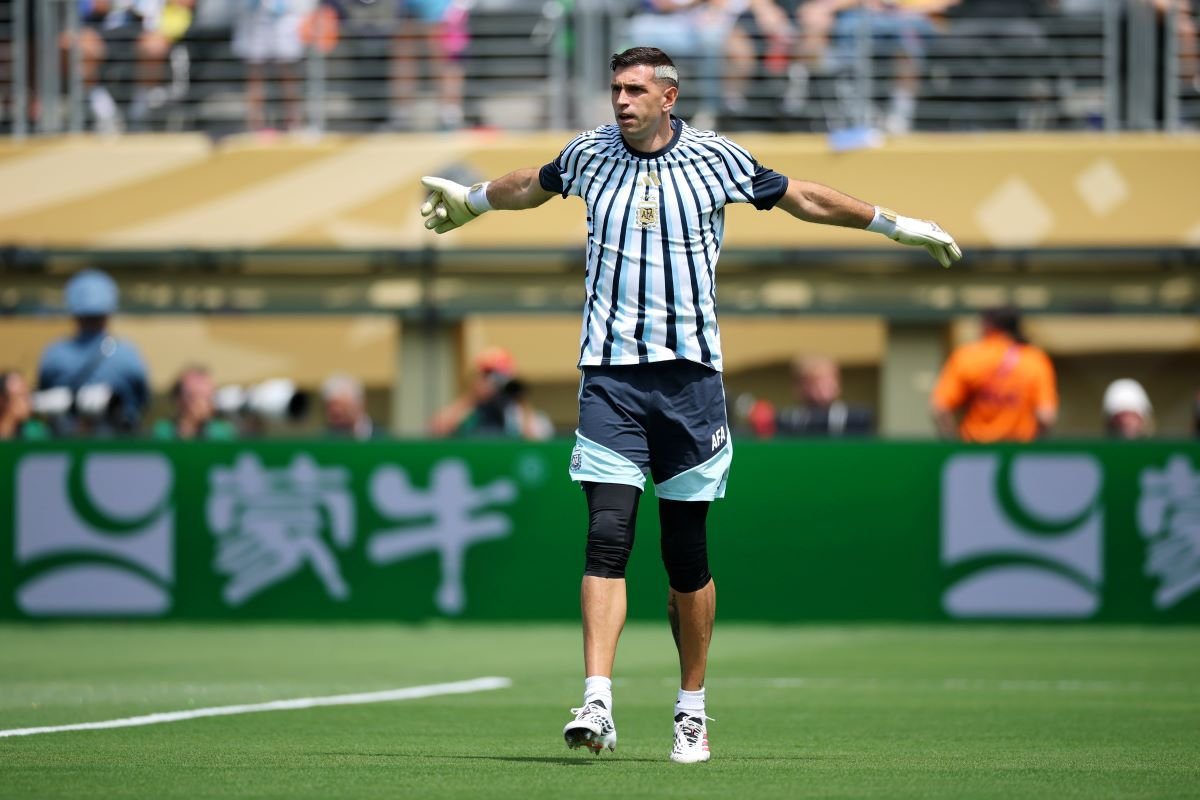 Emiliano Martínez en la final del Mundial 2026. Foto Selección de Argentina