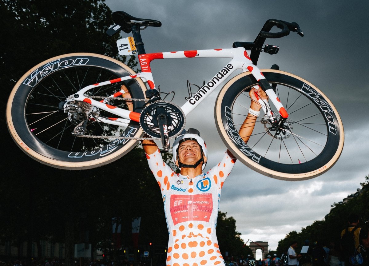 Richard Carapaz en el Tour de Francia. Foto: EF Pro Cycling