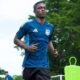 Josué Palma entrenando con Emelec en 2025. Foto Emelec