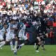 Jugadores de Liga de Quito e Independiente del Valle el 19 de abril. Foto: API