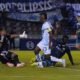 Miller Bolaños, de Guayaquil City, en el juego contra Emelec. Foto: API
