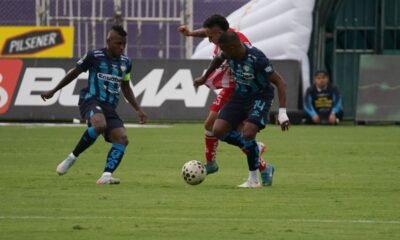 Miller Bolaños hizo un doblete ante Técnico Universitario. Foto: API