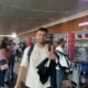 Marcelo Weigandt en su llegada a Guayaquil desde Argentina. Foto Captura de pantalla