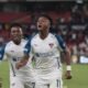 Michael Estrada en su doblete ante Delfín por la fecha 23 de la LigaPro. Foto API