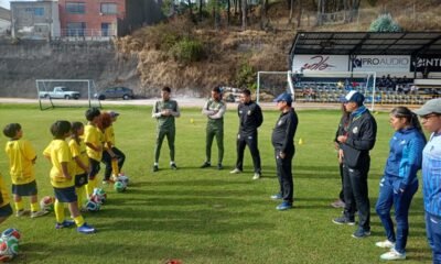 El campamento Villarreal CF se realizó en Quito. Foto: Global Sport Talent