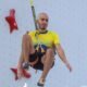 Carlos Granja en la prueba de escalada deportiva en los Juegos Suramericanos 2026. Foto Team Ecuador