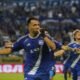 Celebración de Emelec por el triunfo ante Manta en la feca 29. Foto API