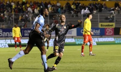 Damián Díaz de Barcelona SC. Foto API