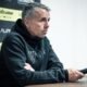 Gustavo Álvarez en la rueda de prensa post partido con Técnico Universitario. Foto LDU