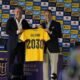 Marcelo Gallardo en su presentación como entrenador de la Selección de Ecuador. Foto: FEF