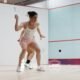 María Paula Maya, del Team Ecuador, en la disciplina de squash. Foto: Team Ecuador