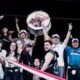 Hinchada de Liga de Quito en el Rodrigo Paz Delgado. Foto LDU
