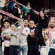 Hinchada de Liga de Quito en el partido frente a Deportivo Cuenca. Foto LDU