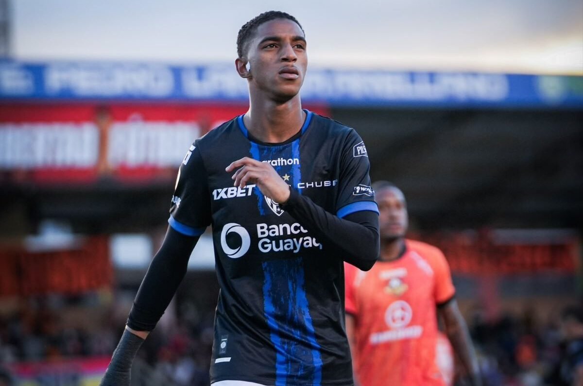 Hólguer Quintero en el partido de IDV con Libertad en la fecha 30 de la LigaPro. Foto IDV