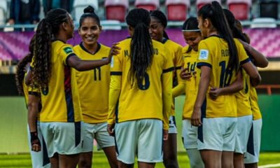 La Tri Sub-20 Femenina en el partido ante Corea del Sur en el Mundial en Polonia. Foto: LaTri