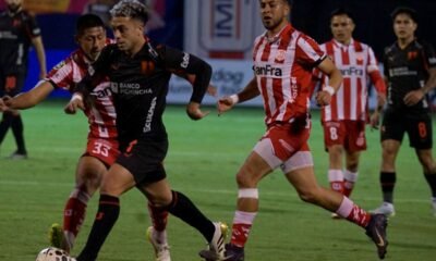 Lucas Rodríguez, en el partido de Liga de Quito ante Técnico Universitario. Foto: API