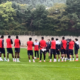 La Tri entrenando el viernes 25 de septiembre en Suwon, Corea del Sur. Foto La Tri
