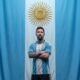 Lionel Messi vistiendo la camiseta que usará en su último partido con Argentina. Foto Lionel Messi