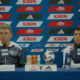Marcelo Gallardo y Alan Franco en la rueda de prensa de La Tri. Foto Captura de pantalla