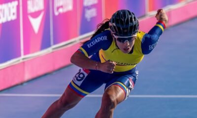 María Loreto Arias en los juegos Suramericanos 2026. Foto Team Ecuador